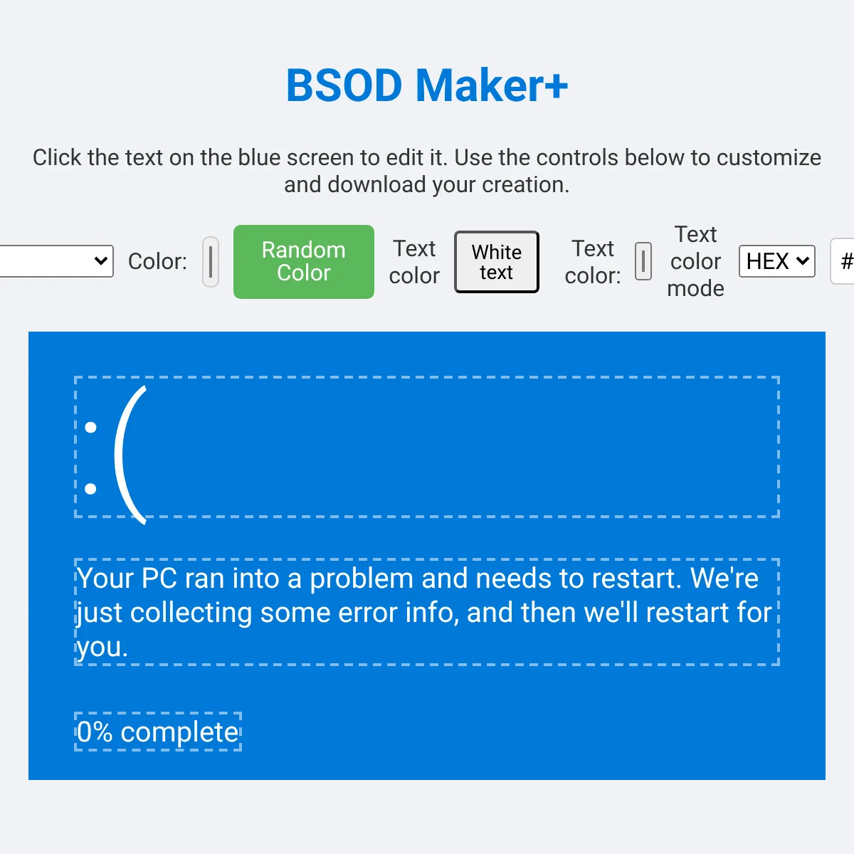 the project is loading