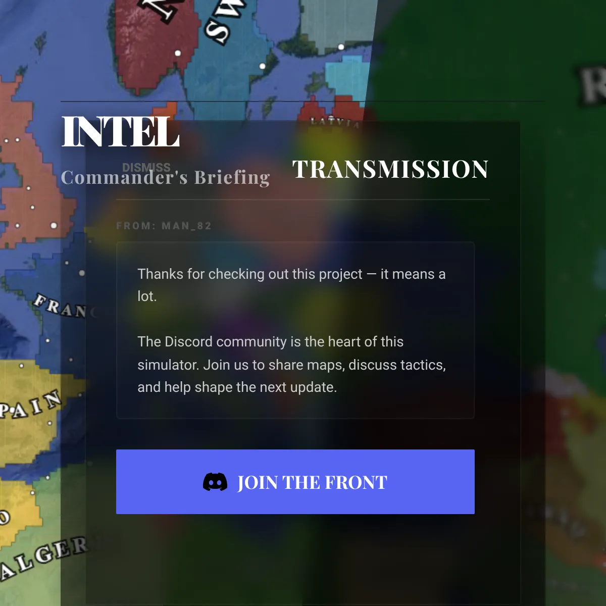 the project is loading