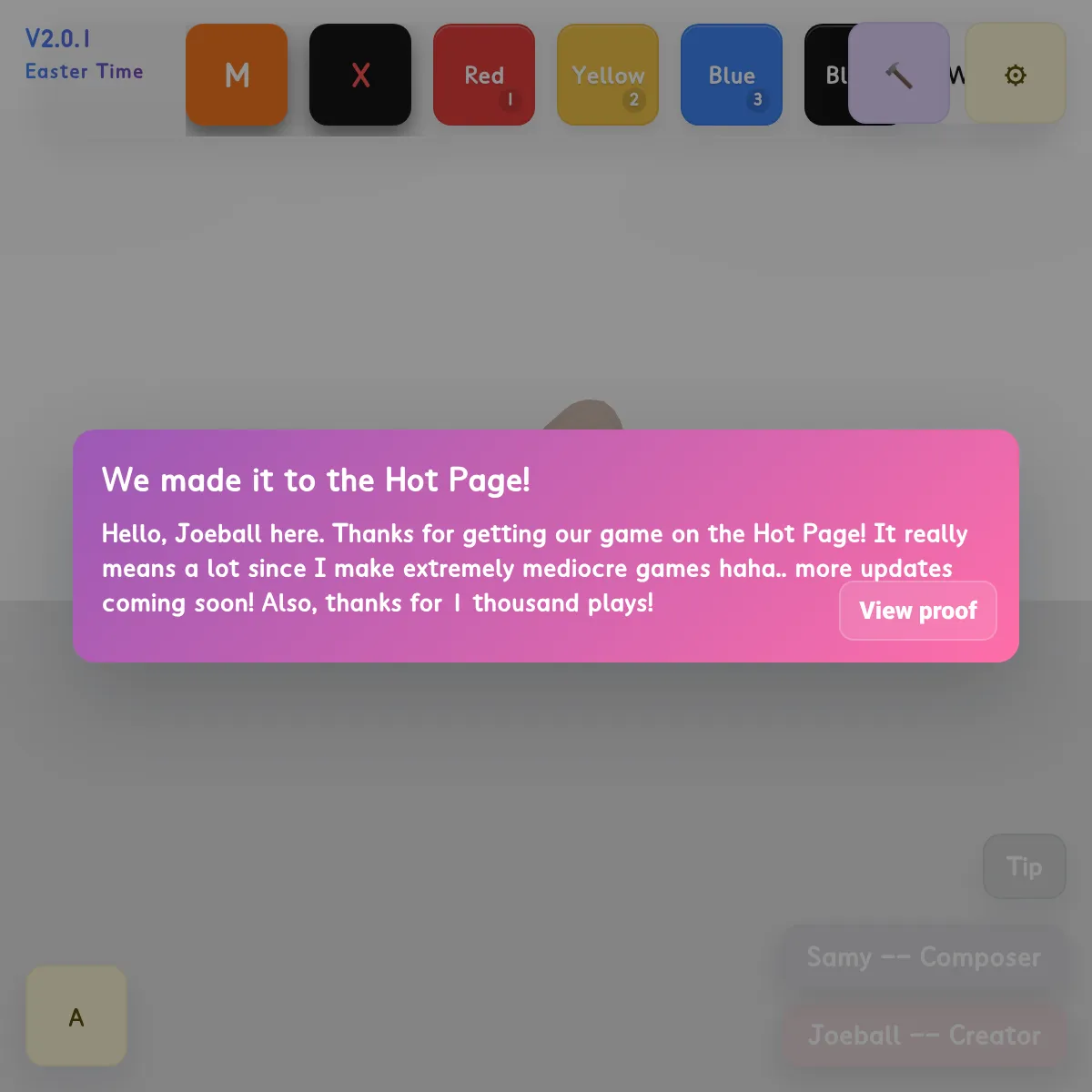 the project is loading
