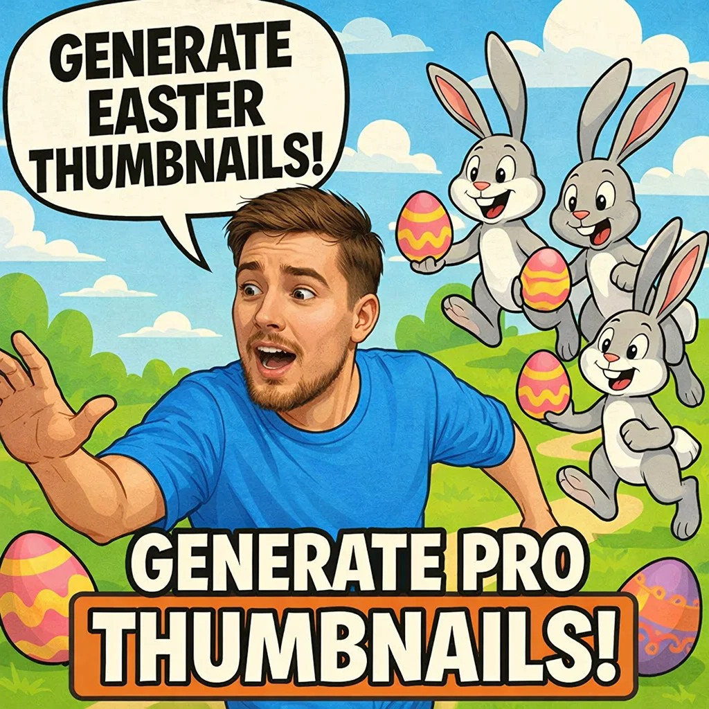 AI YouTube Thumbnail Generator+