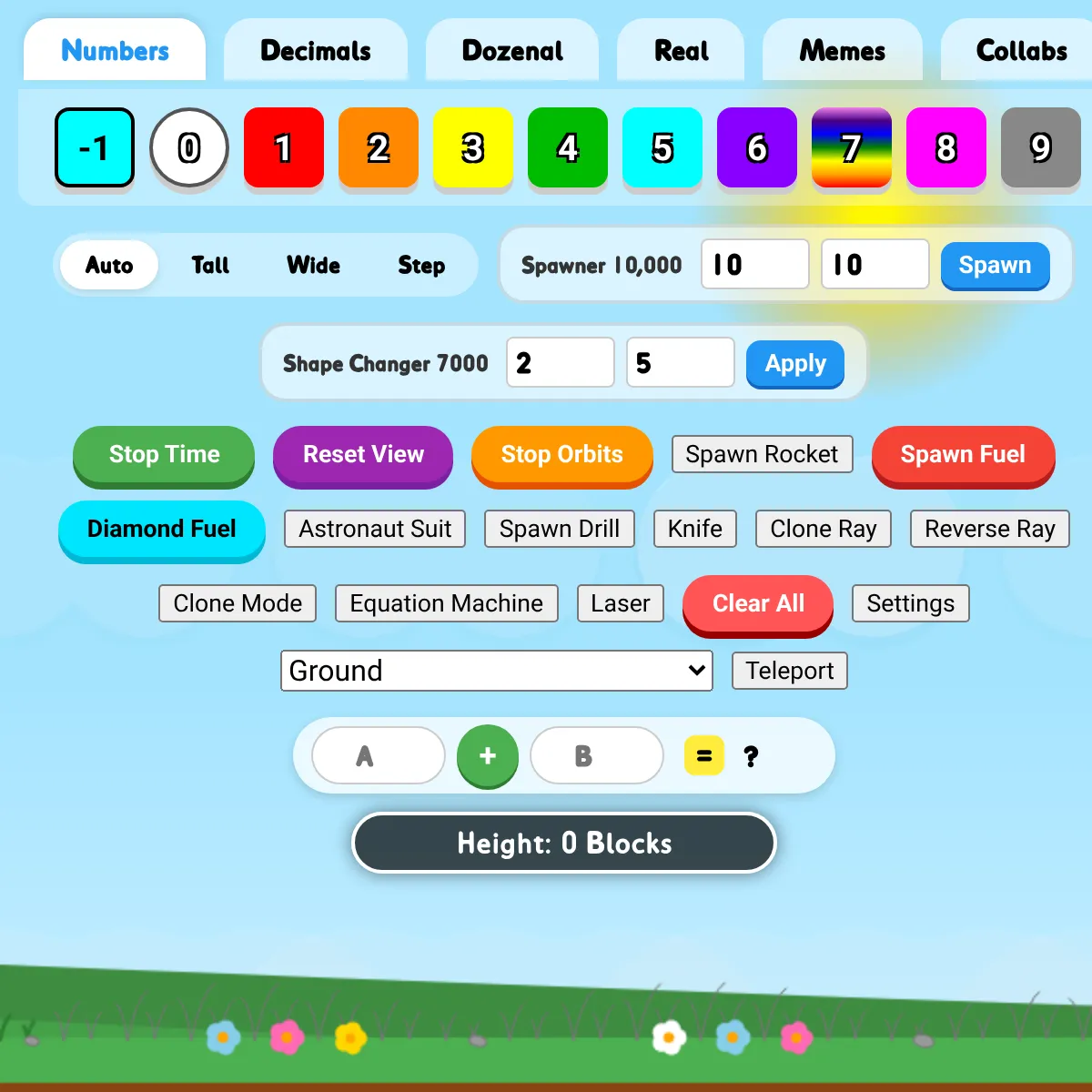 Numberblocks Playground