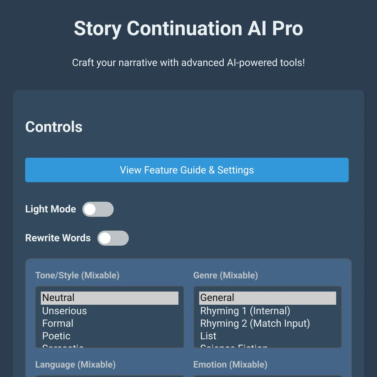 the project is loading
