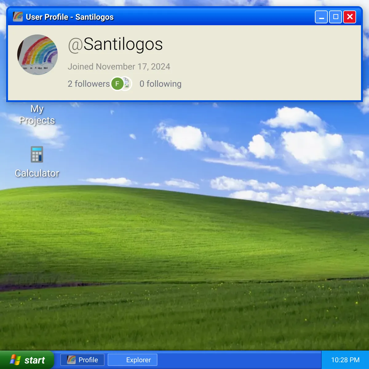 the project is loading