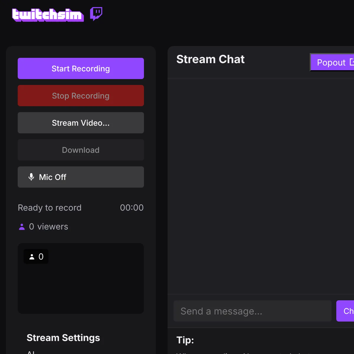 the project is loading