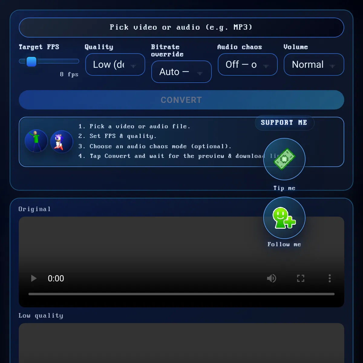 the project is loading