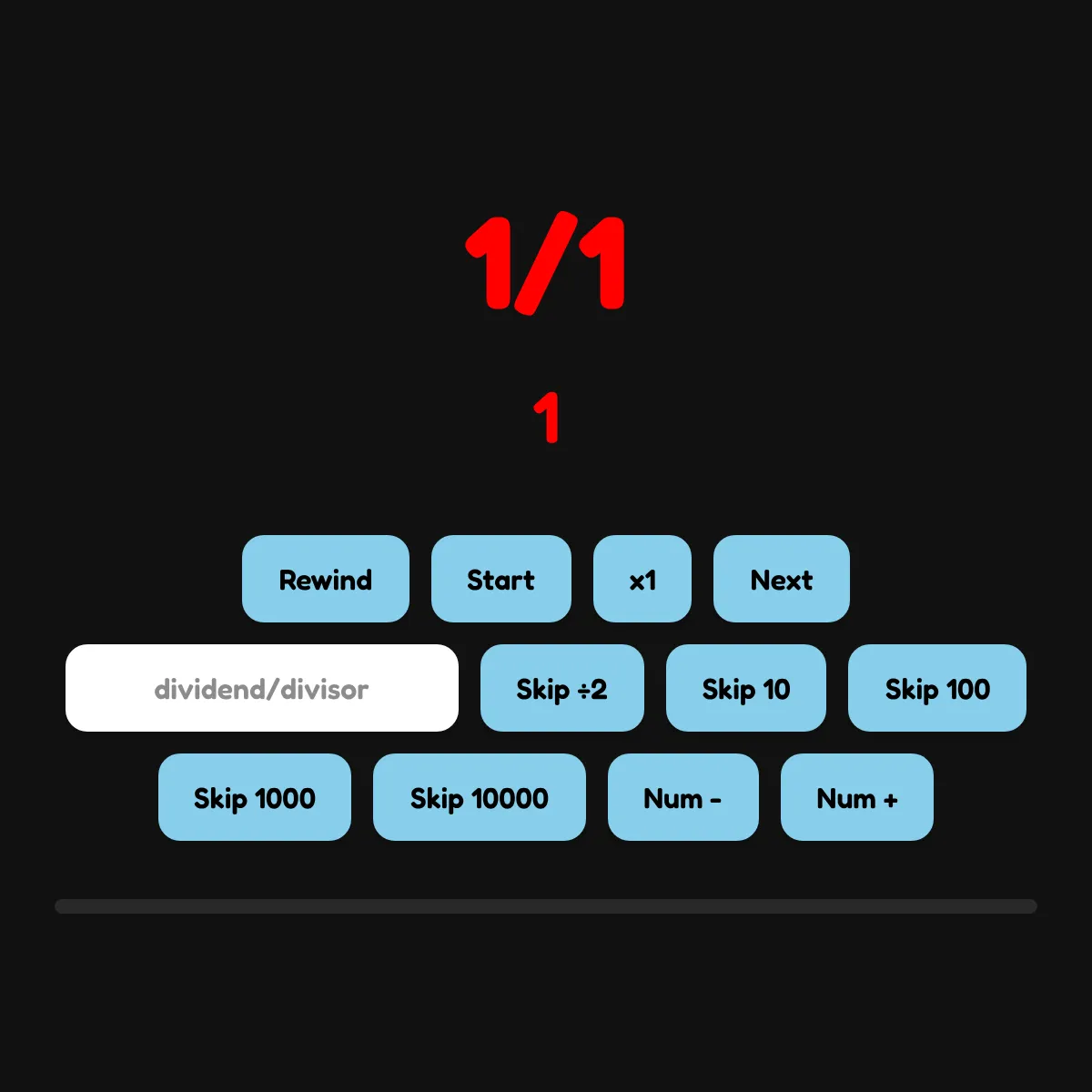 Number Unit Fractions Band