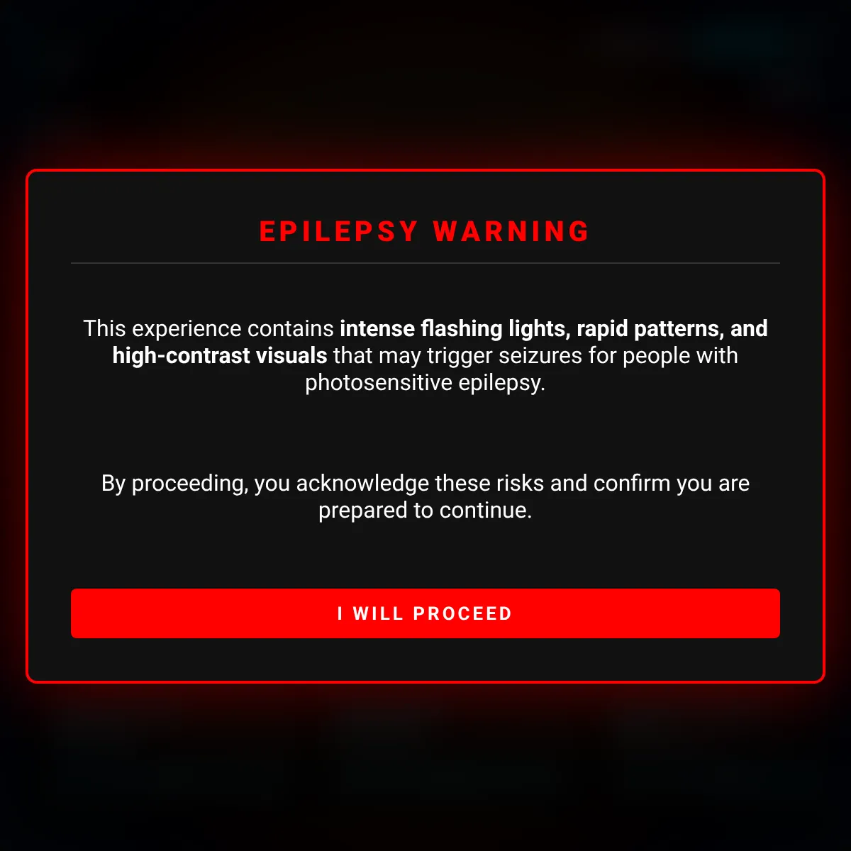 the project is loading