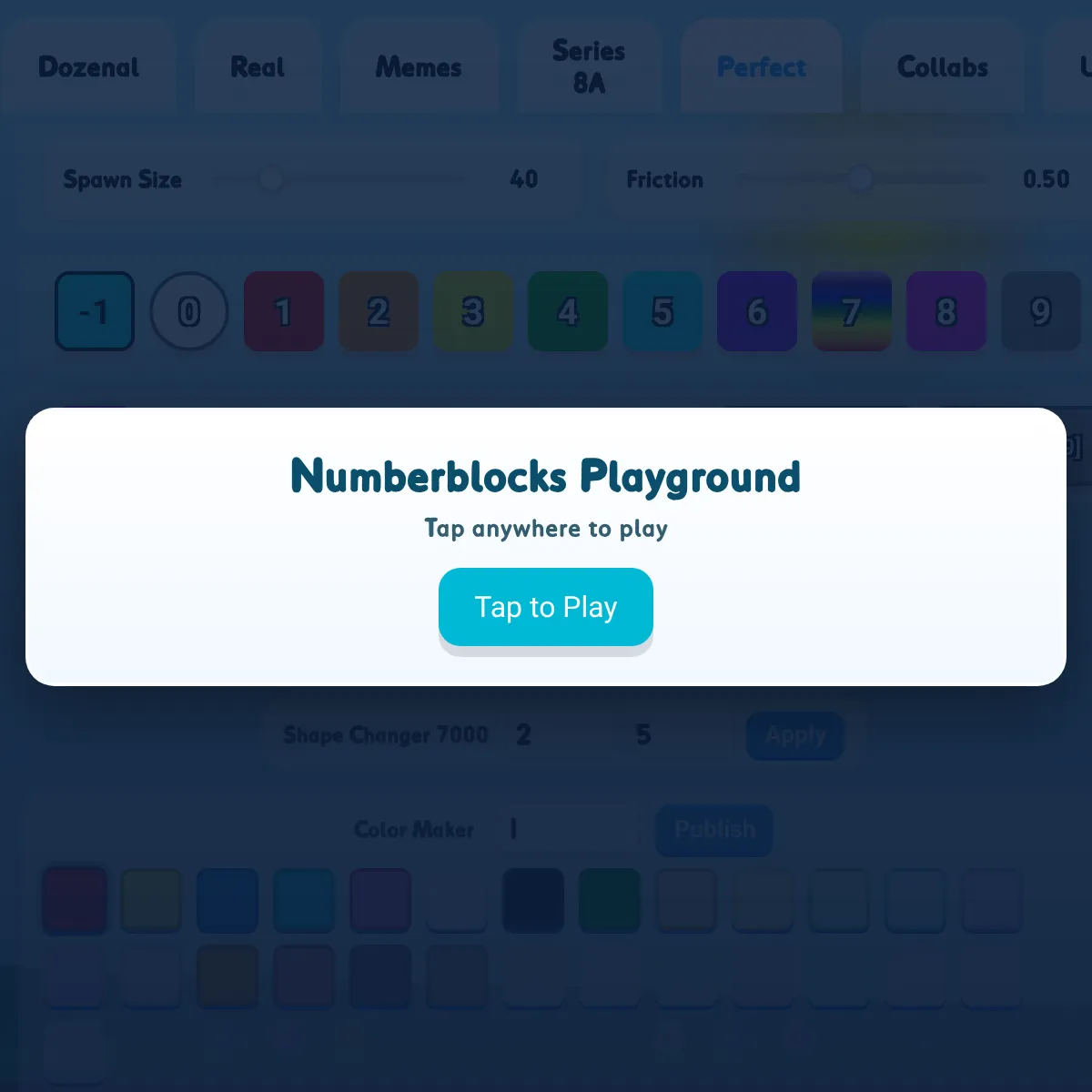 Numberblocks Playground