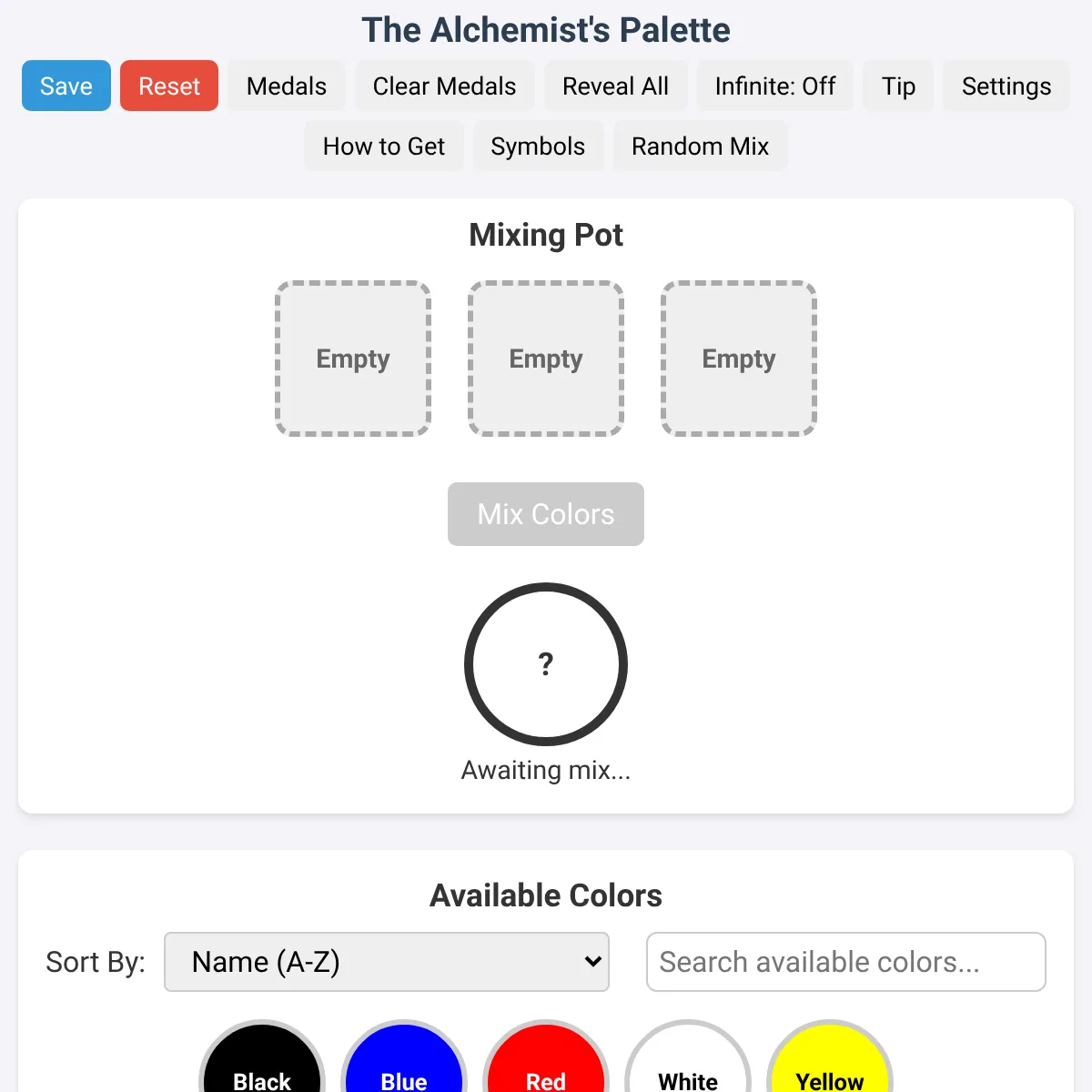 the project is loading