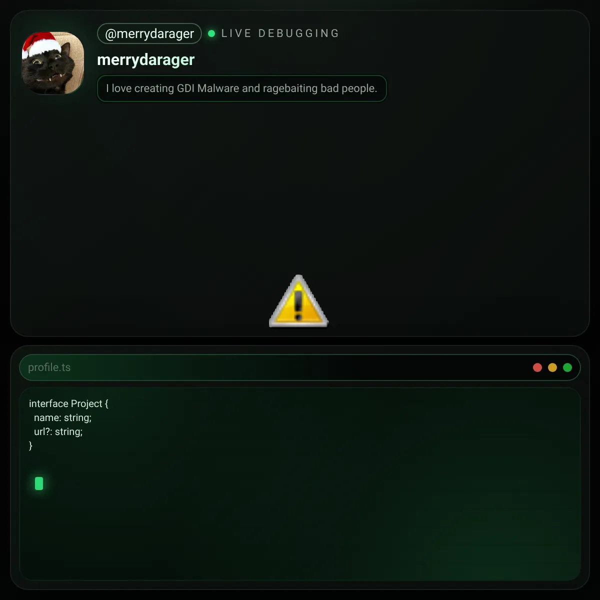 the project is loading