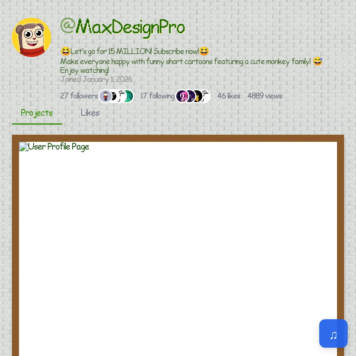 the project is loading