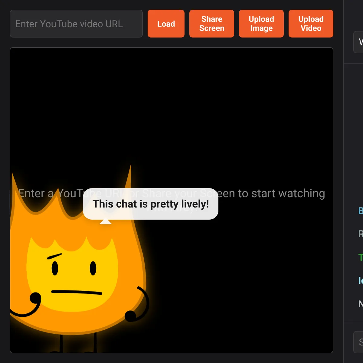 the project is loading