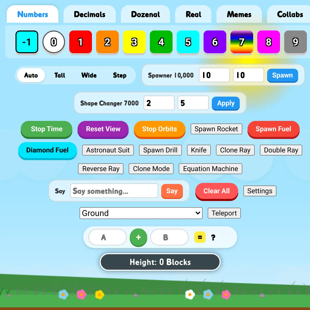 Numberblocks Playground