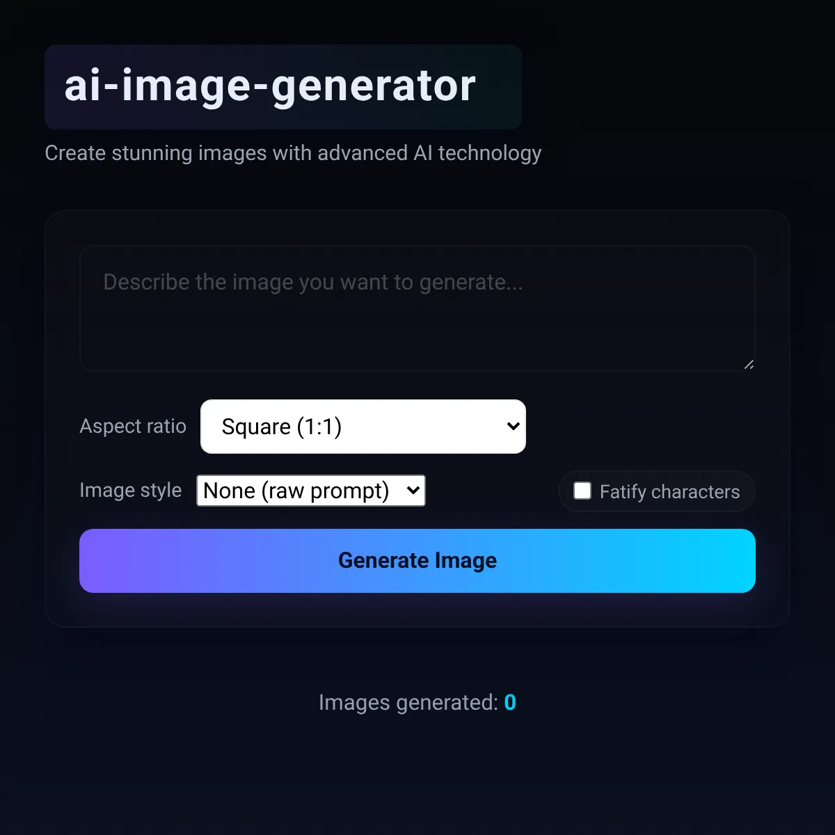 the project is loading