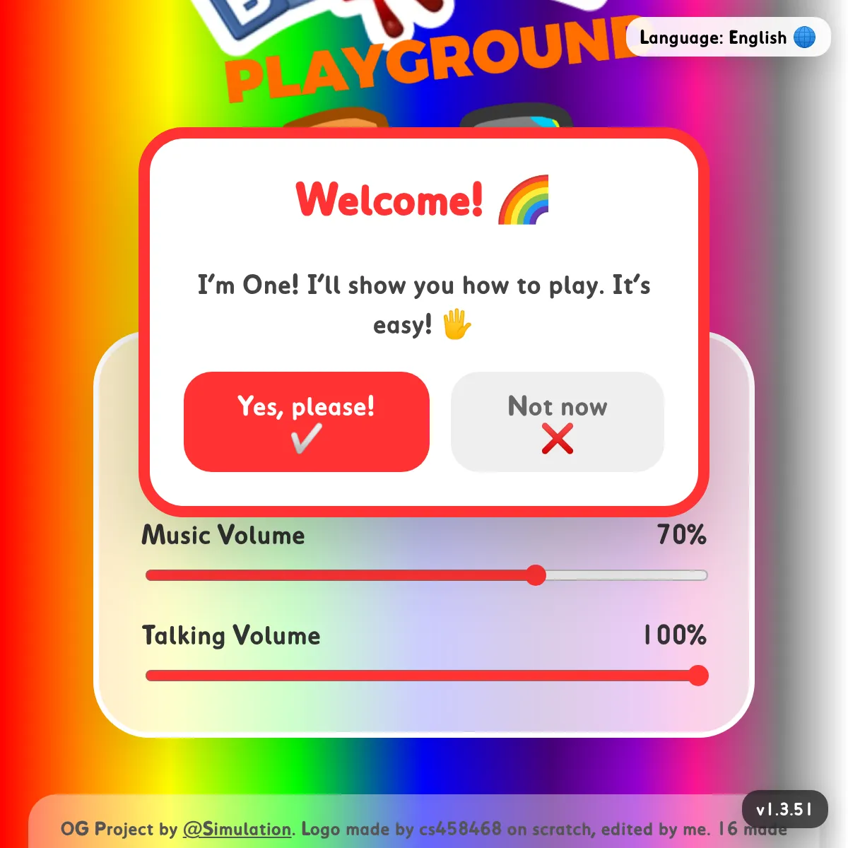 Numberblocks Playground 2.0!!!!!!