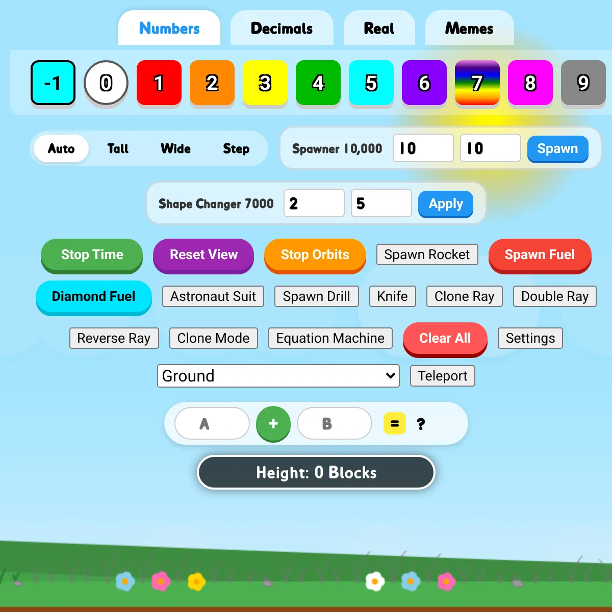Numberblocks Playground