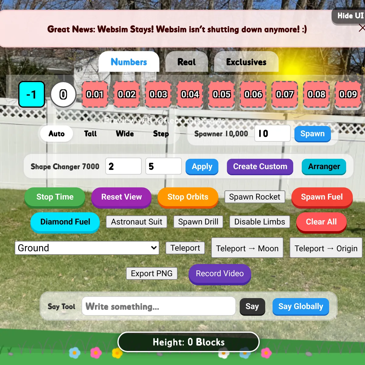 the project is loading