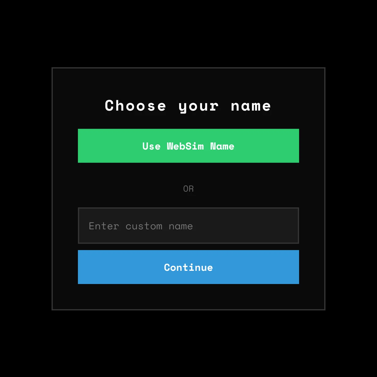 the project is loading