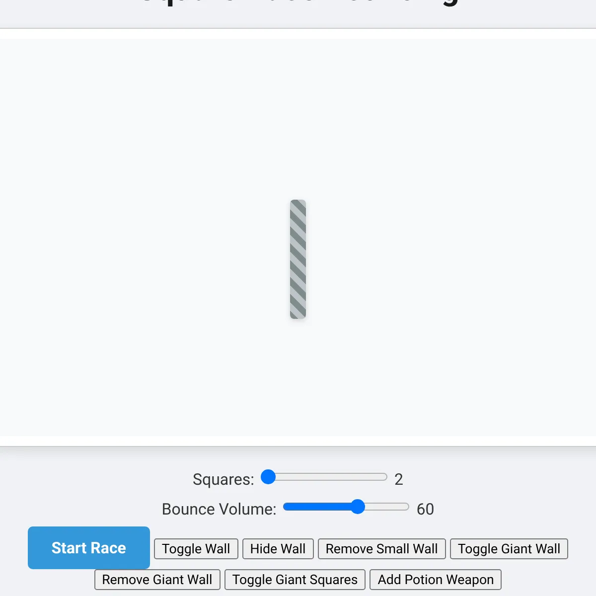 Square Race Bouncing