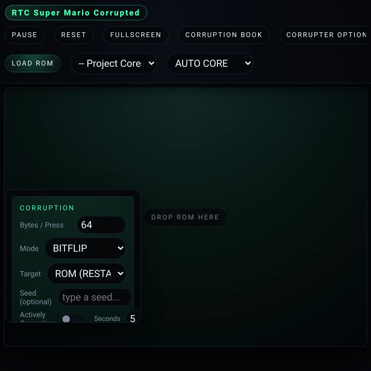 the project is loading