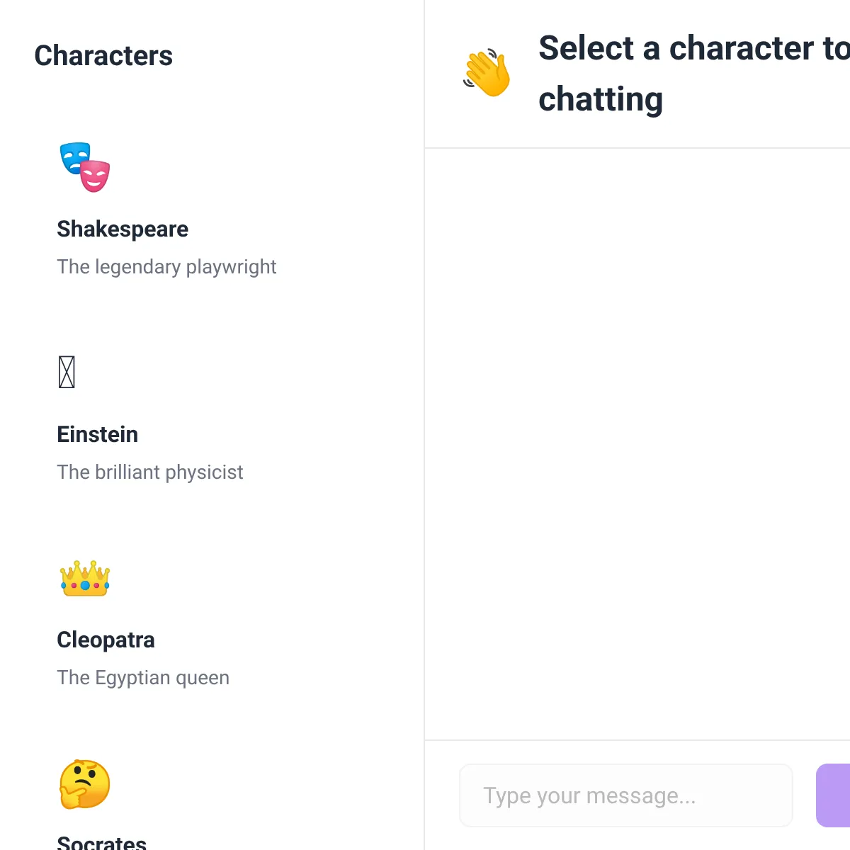 CharacterChat