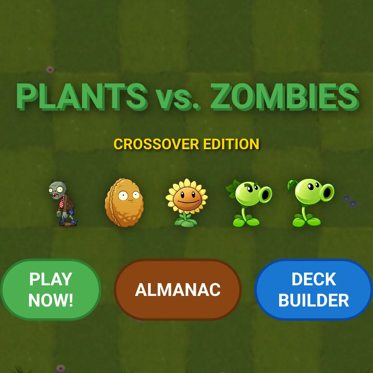 Plants vs. Zombies: Crossover Edition but cooler