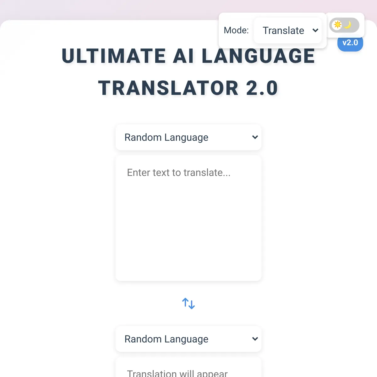 the project is loading