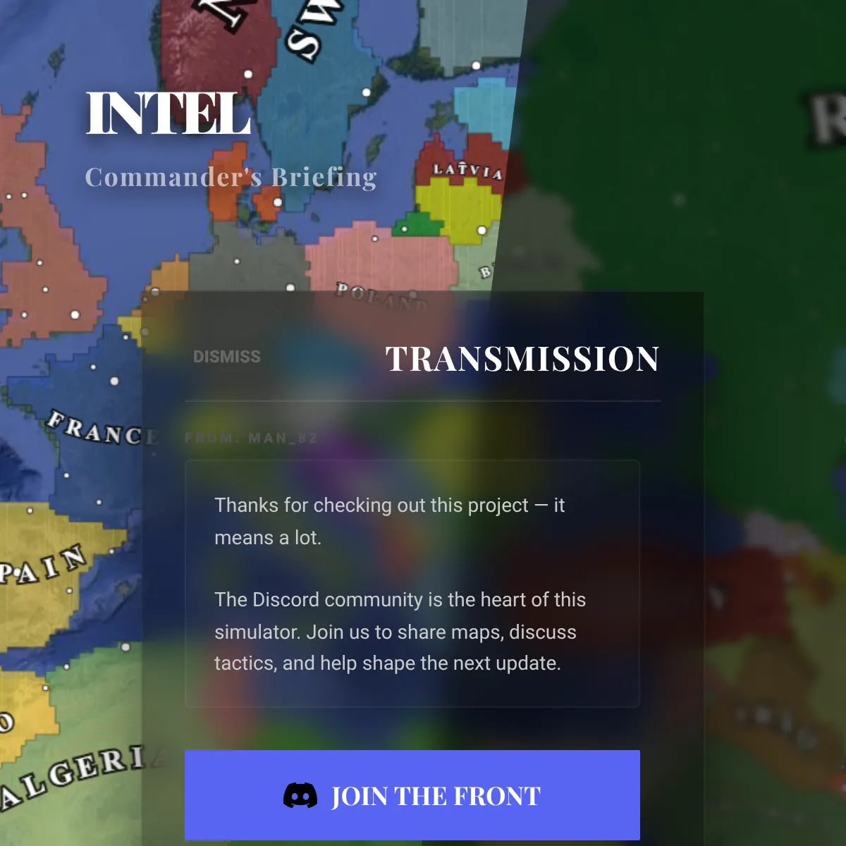 the project is loading