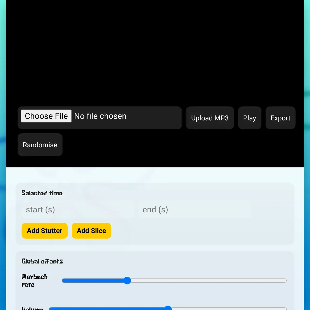 the project is loading