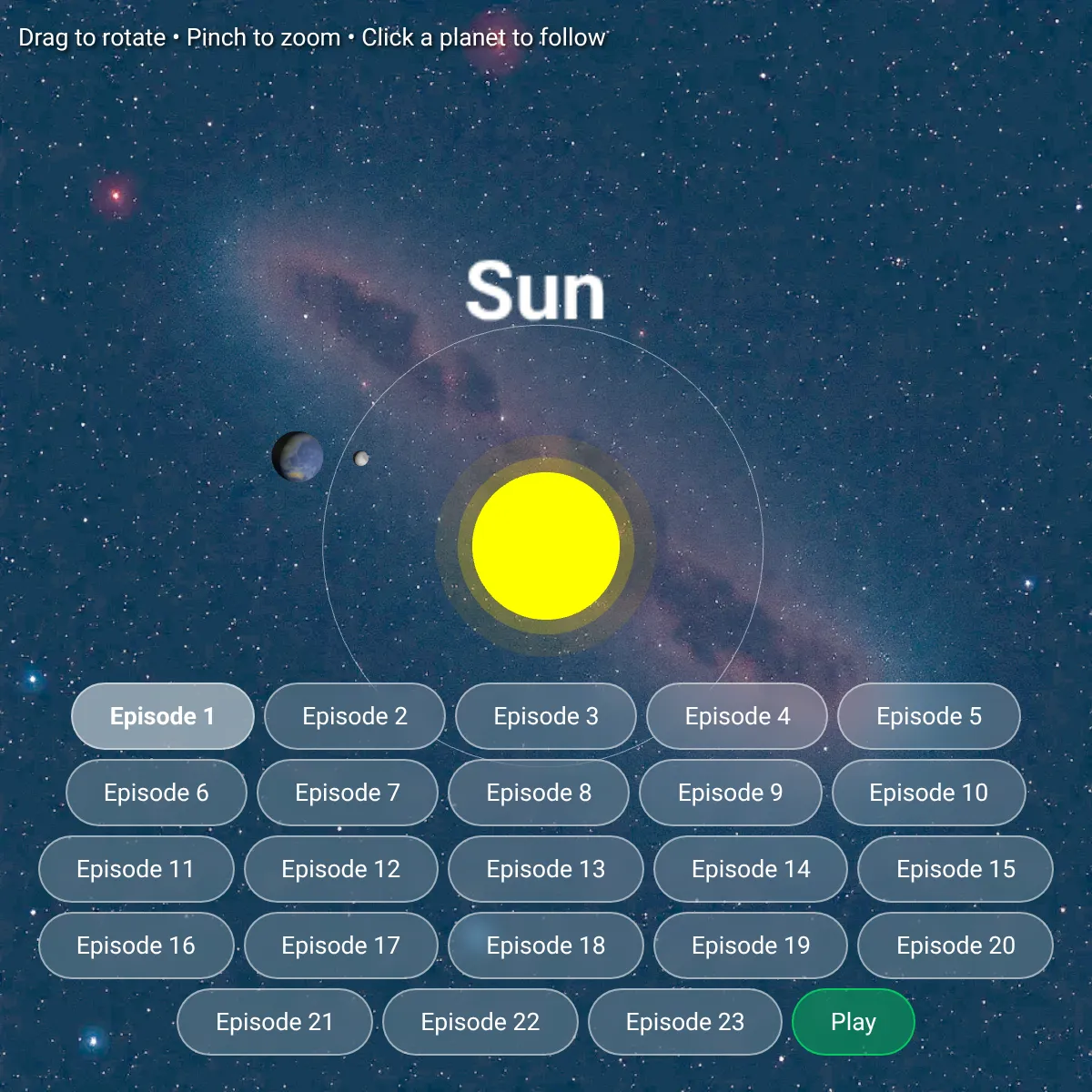 the project is loading