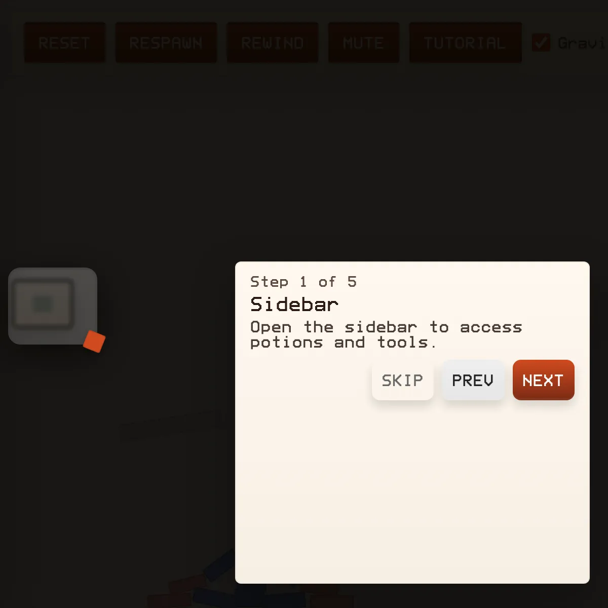 the project is loading