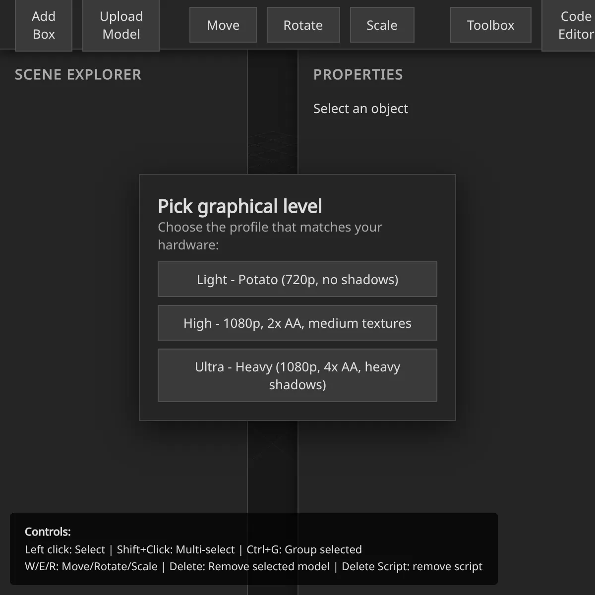 3D Engine Editor