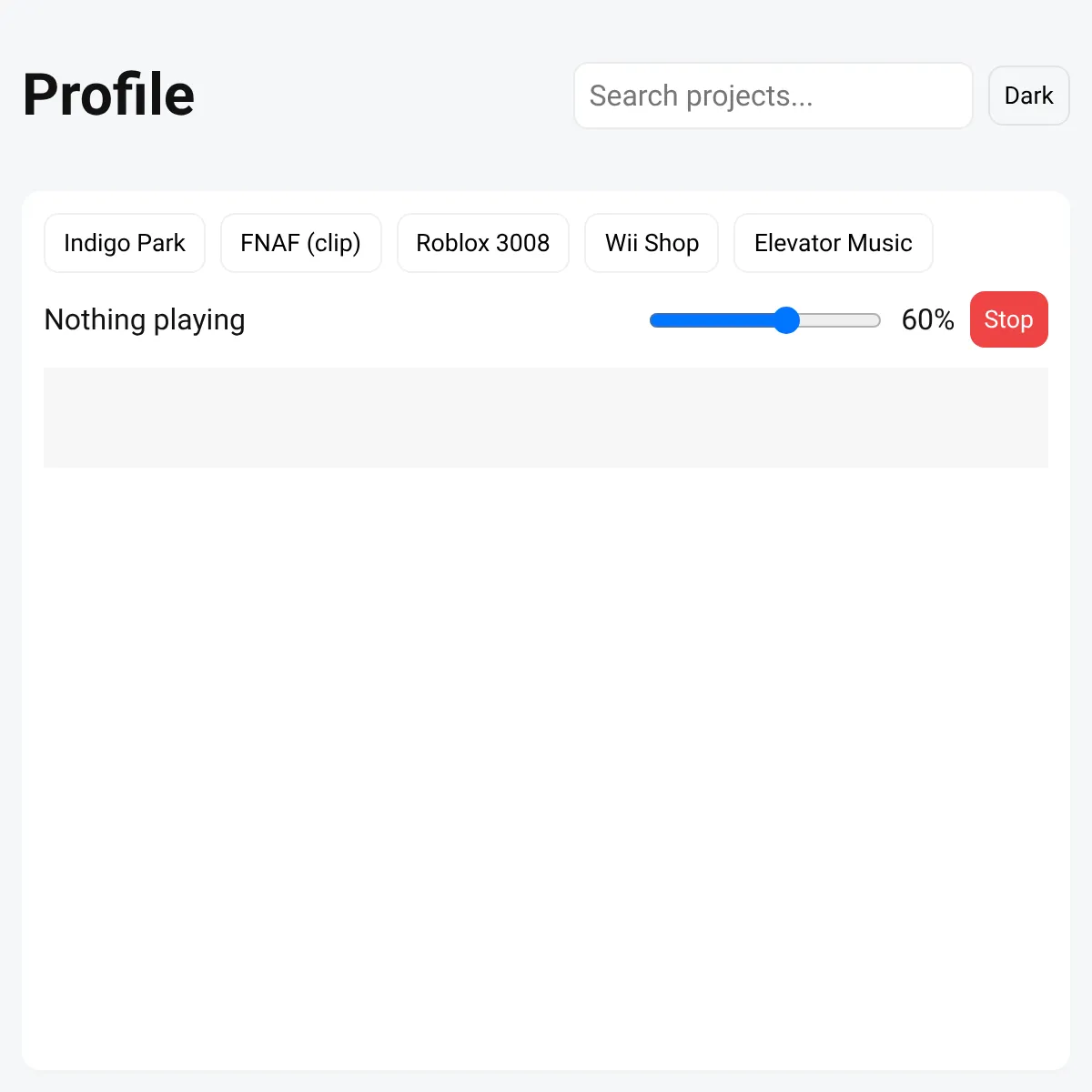 the project is loading