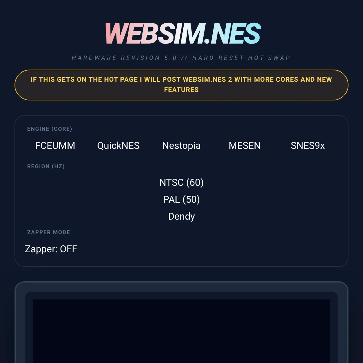 the project is loading