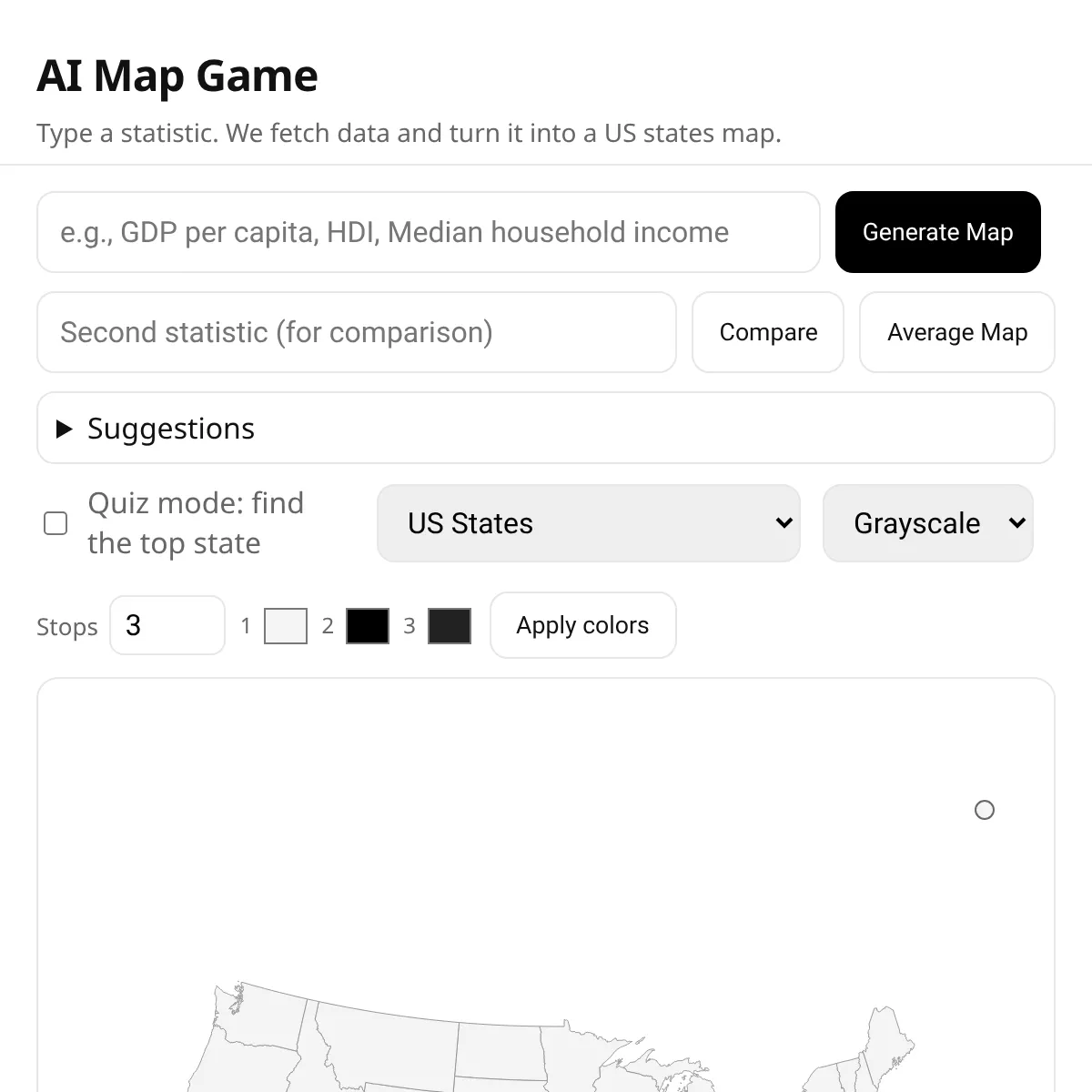 AI Map Statistics!