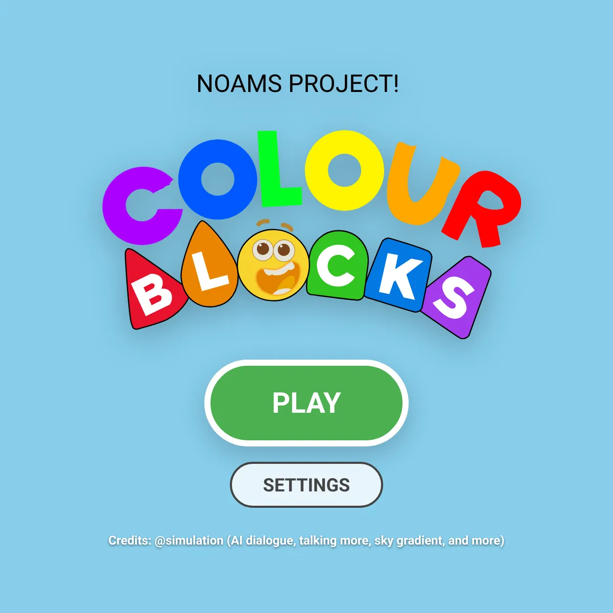 the project is loading
