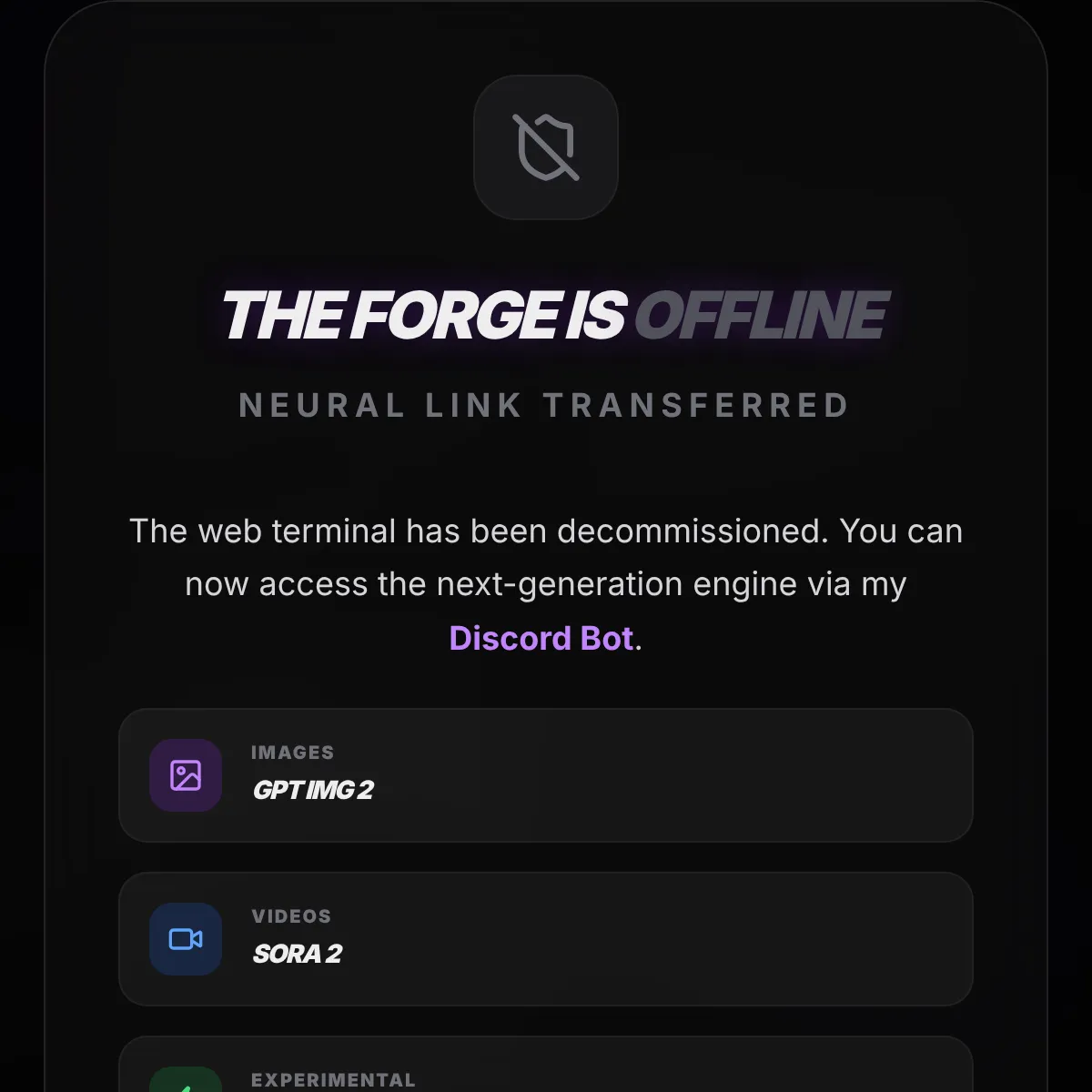 the project is loading
