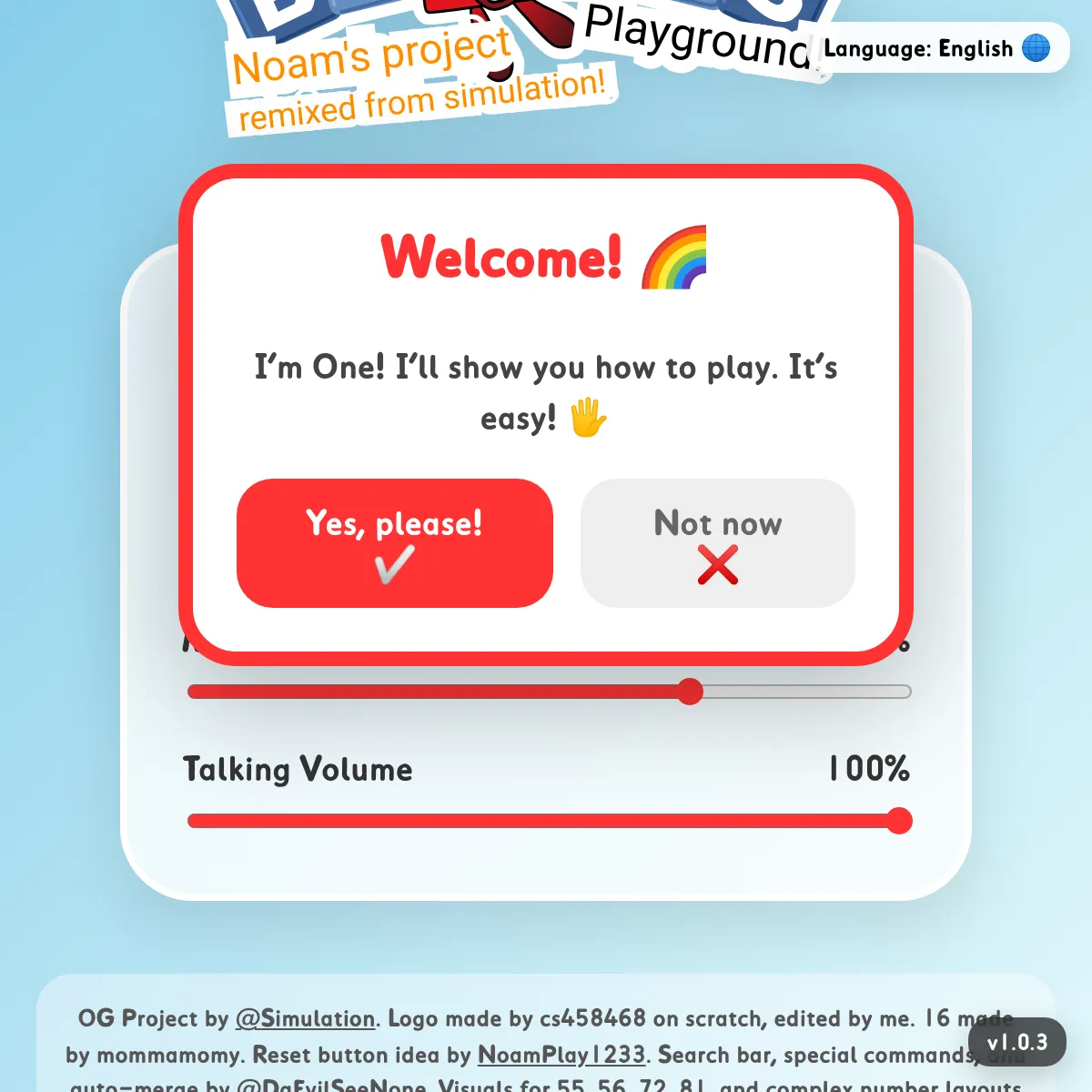 the project is loading