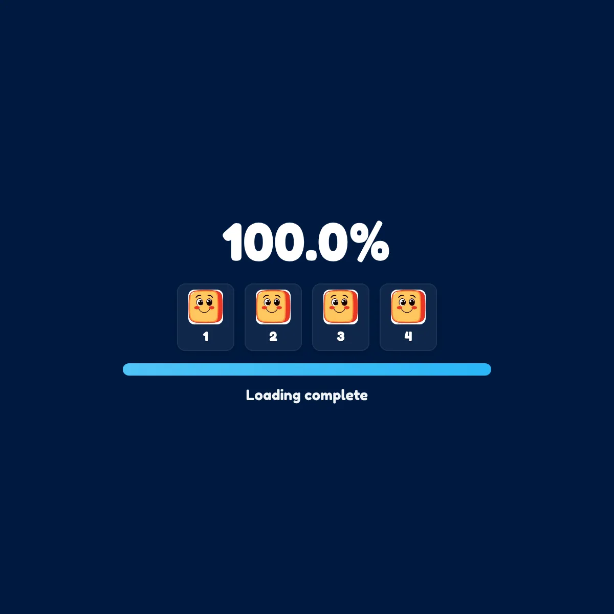 the project is loading