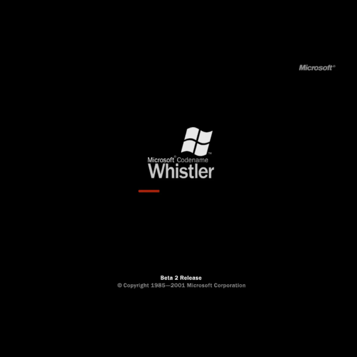 Windows XP Build 2474