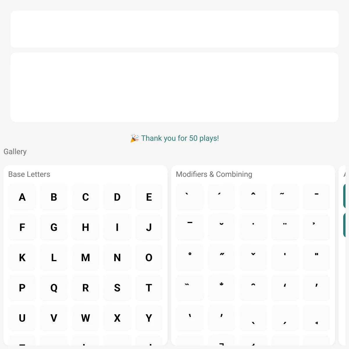 Letter Builder