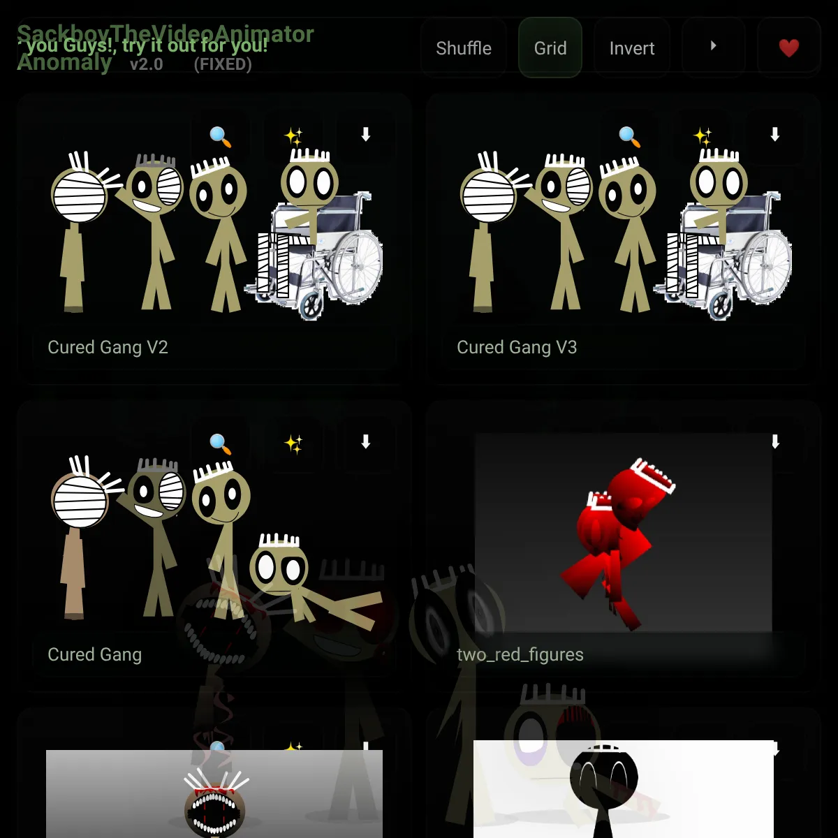 So I Added Cured Gang V2 And V3 (ignore the monsters)