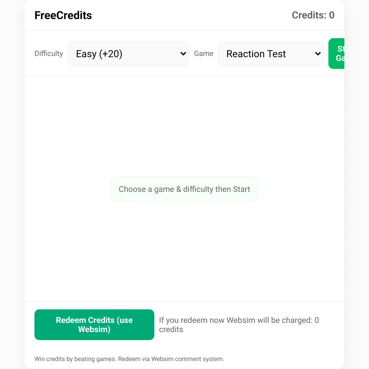FreeCredits