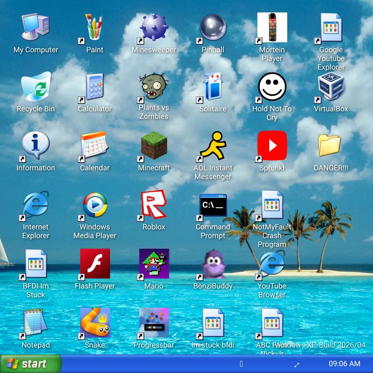 Windows XP Simulator with AI Internet