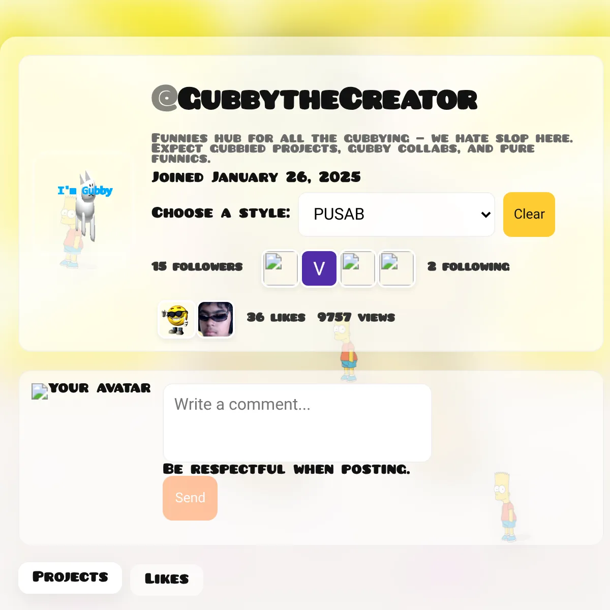 the project is loading