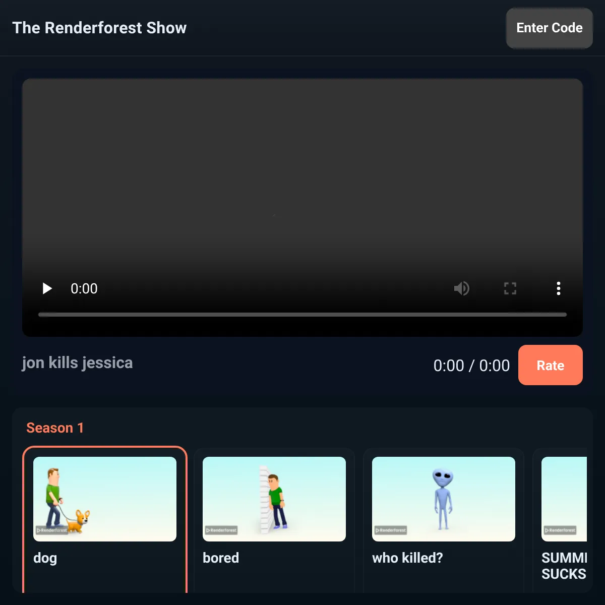 The Renderforest Show