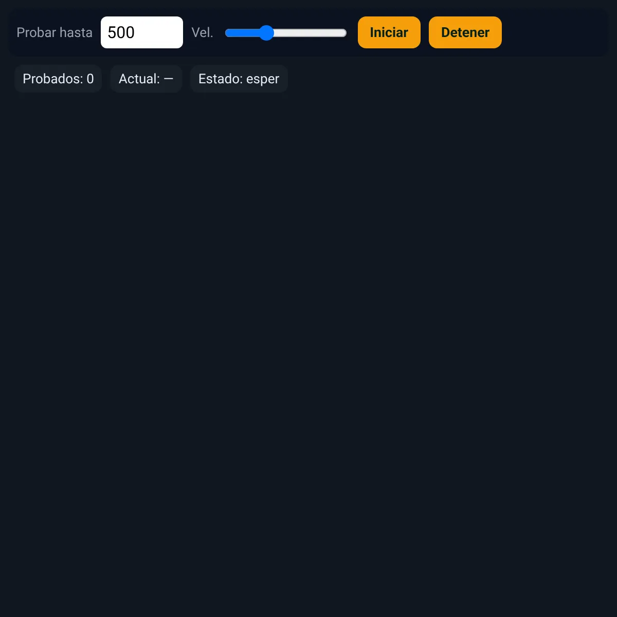 the project is loading