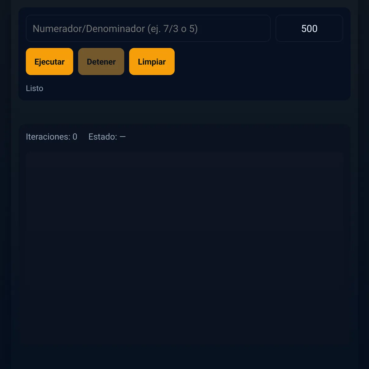 the project is loading