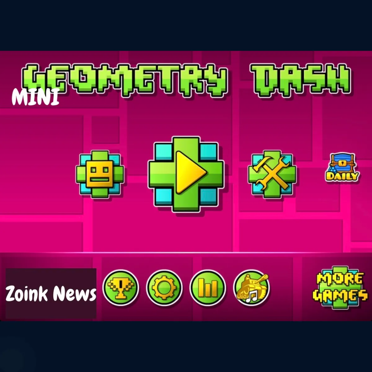 Mini Geometry Dash