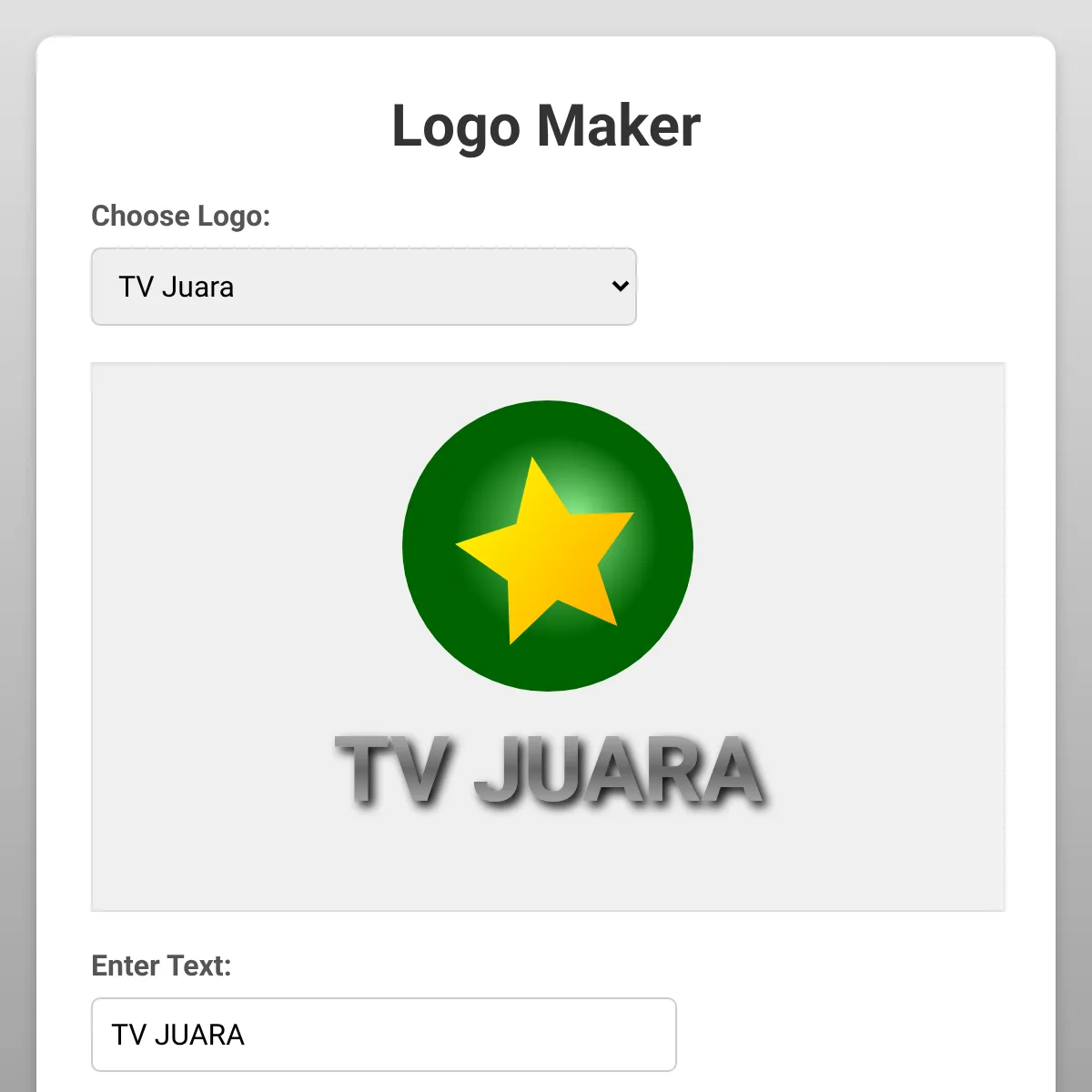 Logo Maker